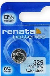 Bateria srebrowa Renata 329 (SR731SW)