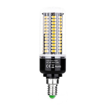 Żarówka LED CORN KUKURYDZA E14 7W zimna 80+CRI