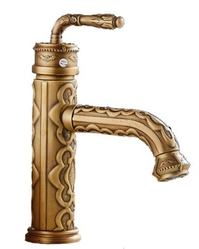 BATERIA UMYWALKOWA RETRO STARE ZŁOTO ROYAL GOLD
