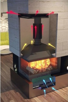 Решетка угловая PR Luft 500х700/100 черный Ventlab