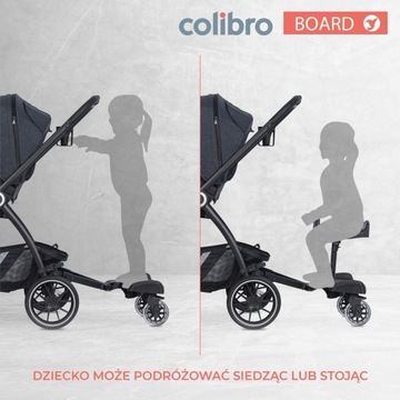 УНИВЕРСАЛЬНАЯ РЕГУЛИРОВКА КОЛЯСКИ 2В1 Colibro