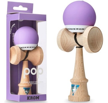 Kendama KROM POP lavender, fioletowa