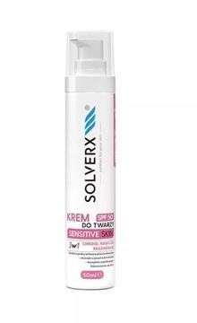 SOLVERX Sensitive Skin Krem SPF50 do twarzy 50 ml