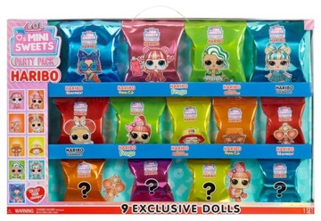 LOL Surprise Zestaw Laleczek HARIBO Loves Mini Sweets Saszetki 45 AKC