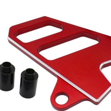 Aluminiowa osłona przedniej zębatki motocykla do Suzuki Ltz400 czerwona