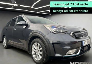 Kia Niro I Crossover 1.6 GDi Hybrid 141KM 2017 Kia Niro Bezwypadkowe, FV23, XL, KredytowanieLeasing gwarancja 12m, Plug-in