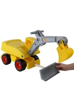ЭКСКАВАТОР Большой РОТОРНЫЙ экскаватор ДЛЯ ПЕСОЧНИЦЫ XXL 82 см