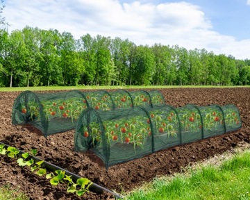 2 x САДОВЫЙ ТУННЕЛЬ Мини-садовая теплица Грядка PLANT рассадная грядка 6 м, S