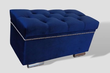 Pufa - ławeczka 80/40 otwierana, pikowana GLAMOUR