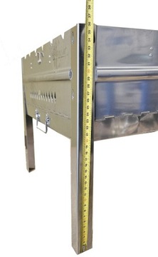 СКЛАДНОЙ ГРИЛЬ НЕРЖАВЕЮЩАЯ СТАЛЬ AISI430 МАНГАЛ ШАМПЫШКИ КРЫШКА СОПИНОК