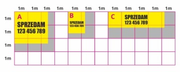 Рекламный баннер 1м2 SOLID, BEST QUALITY 1 метр баннера 510г