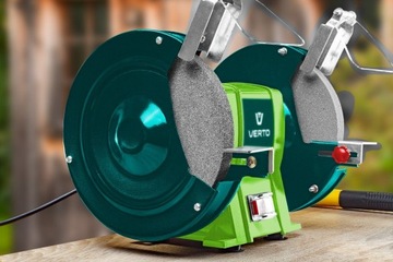 Настольный шлифовальный станок мощностью 350 Вт, шлифовальный круг 200 х 16,0 мм.