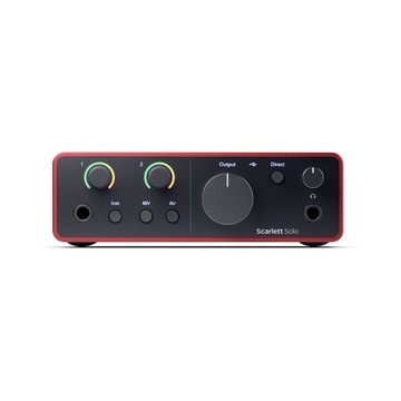 USB-аудиоинтерфейс Focusrite Scarlett Solo 4-го поколения