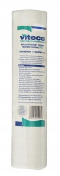 WKŁAD FILTRA POLIPROPYLENOWY PP 10/5 VITECO