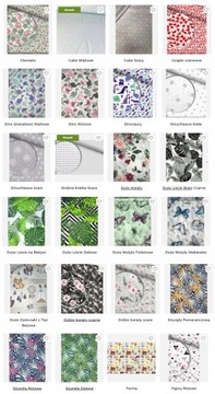 JASKIEK НАВОЛОЧКА 100% ХЛОПОК 360 УЗОРЫ 60х60 СМ