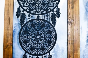 АЖУРНЫЙ ЖАККАРДОВЫЙ Ловец Снов с ГЛАМУРНЫМИ ЦИРКОНИЯМИ a