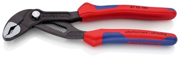 KNIPEX 87 02 180 Cobra Szczypce klucz do rur 180mm