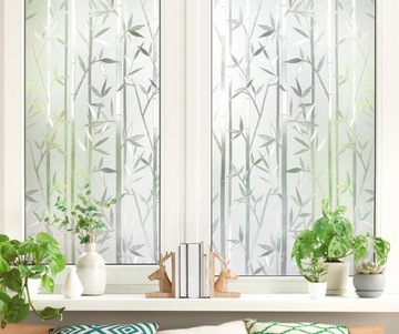 OZDOBNA SAMOPRZYLEPNA FOLIA NA SZYBĘ OKNO WITRAŻOWA DEKORACYJNA 45*200cm