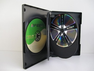 DVD-боксы x 8 для дисков 26 мм, ЧЕРНЫЕ, 10 шт.
