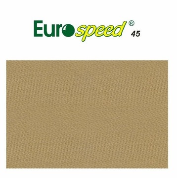 Sukno bilardowe Eurospeed 45 - kupon na stół 9 ft - k. musztardowy