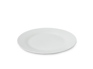 TALERZ PŁYTKI OBIADOWY 23CM OKRĄGŁY BIAŁY