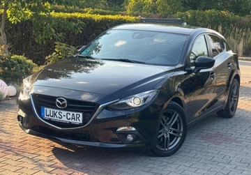 Mazda 3 III Sedan 2.0 SKYACTIV-G 120KM 2014 Mazda 3 2,0 120KM Bi-XENON Navi LED Climatronic Bezwypadkowy Serwis 2.0