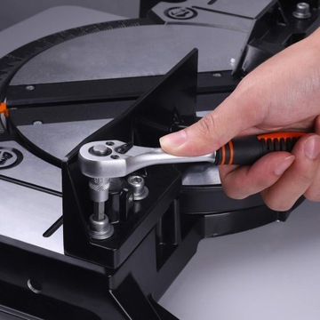 НАБОР ИНСТРУМЕНТОВ КЛЮЧИ БИТЫ ГОЛОВКИ 119 ЭЛЕМЕНТОВ Хромованадиевая сталь