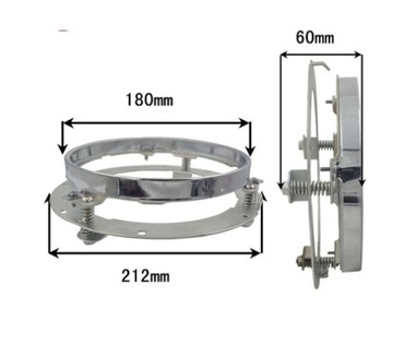 КОРПУС ДЕРЖАТЕЛЬ ФАР 7 ДЮЙМОВ МОТОЦИКЛА