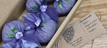 ЛАВАНДА сушеная - 5 шт в коробке с цветком.