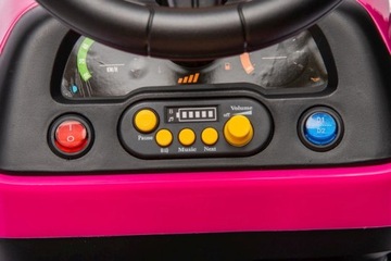 ТРАКТОР ДЛЯ ДЕТСКОГО АККУМУЛЯТОРА 12В 2х45ВТ ПРИЦЕП ДИСТАНЦИОННЫЙ