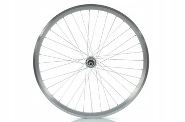 KOŁO ROWEROWE 28/29 TYŁ KANDS-DWING WOLNOBIEG SREBRNE ALUMINIOWE