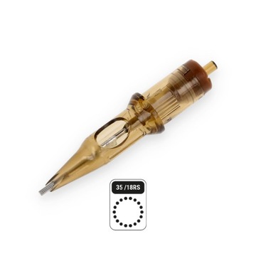 KWADRON Cartridge 0.35mm 18RS - Round Shad 1szt.