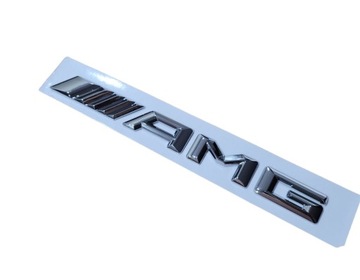 Emblemat do Mercedes ///AMG Silver Glossy