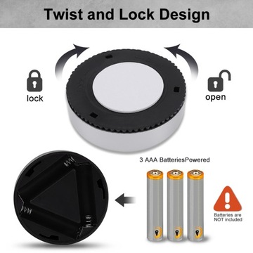 1x БЕСПРОВОДНАЯ СЕНСОРНАЯ СВЕТОДИОДНАЯ ЛАМПА С АККУМУЛЯТОРНЫМ УПРАВЛЕНИЕМ