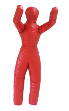 Manekin zapaśniczy dwunożny 130 cm/16kg z PCV