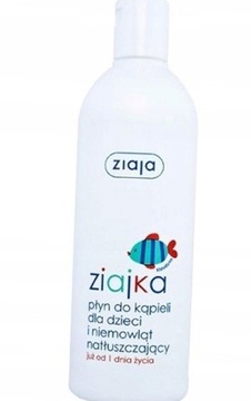 ZIAJKA PŁYN DO KĄPIELI DLA DZIECI NATŁUSZCZAJĄCY