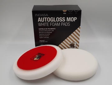 GĄBKA POLERSKA INDASA BIAŁA MOP TWARDA 150mm