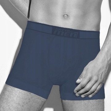 6 X GATTA BOXER BOKSERKI MĘSKIE BAWEŁNA GRANAT CZARNE XL