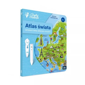 ATLAS ŚWIATA Czytaj z Albikiem ALBI Interaktywna mówiąca książka