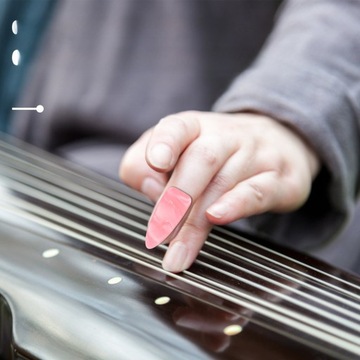 1 НАБОР ПОКРЫТИЙ НА ПАЛЬЦЫ, ЗАЩИТЫ ДЛЯ НОГТЕЙ, УЧЕБНАЯ ЛЕНТА