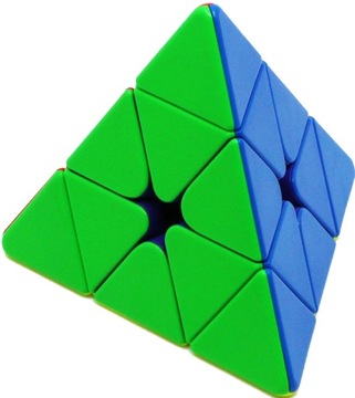 МАГНИТНЫЙ КУБ 3x3x3 ПИРАМИНКСА + ПОДСТАВКА