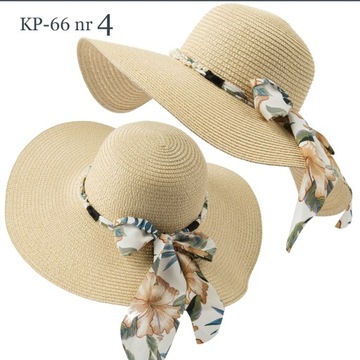 ЖЕНСКАЯ ПЛЯЖНАЯ ШЛЯПА С БОЛЬШИМИ ПОЛЯМИ, БАНТ, ЦВЕТА