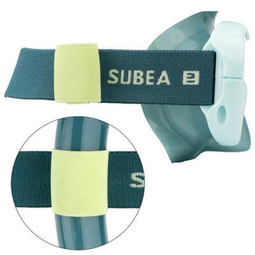 Маска для дайвинга Subea 100 Comfort, размер L