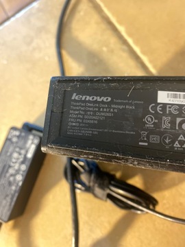 LENOVO ONELINK DOCK DU9026S1 THINKPAD STATION + блок питания Lenovo 45 Вт с кабелем