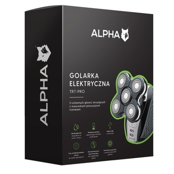 МУЖСКАЯ ТРЕТЬЯ ДЛЯ БОРОДЫ ТРИМЕР АЛЬФА