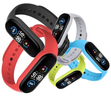 Zestaw 5x Opaska / pasek do Xiaomi Mi Band 4 / 3