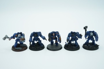 Warhammer 40k Space Marines Assault Terminator Squad zestaw 5 figurek
