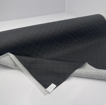 Черный GTS 5x5 Перфорированная эко-кожа SOFT Обивка автомобиля для легковых автомобилей