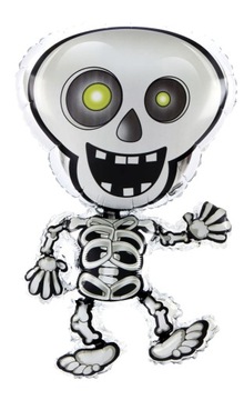 Balon foliowy KOŚCIOTRUP 47 x 81 cm Halloween