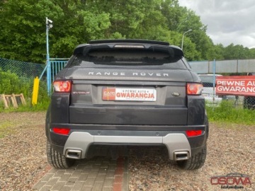 Land Rover Range Rover Evoque I SUV Coupe 2.0 Si4 240KM 2012 Land Rover Range Rover Evoque 2.0benz. 4x4 max opcja automat sliczny bezwy, zdjęcie 12